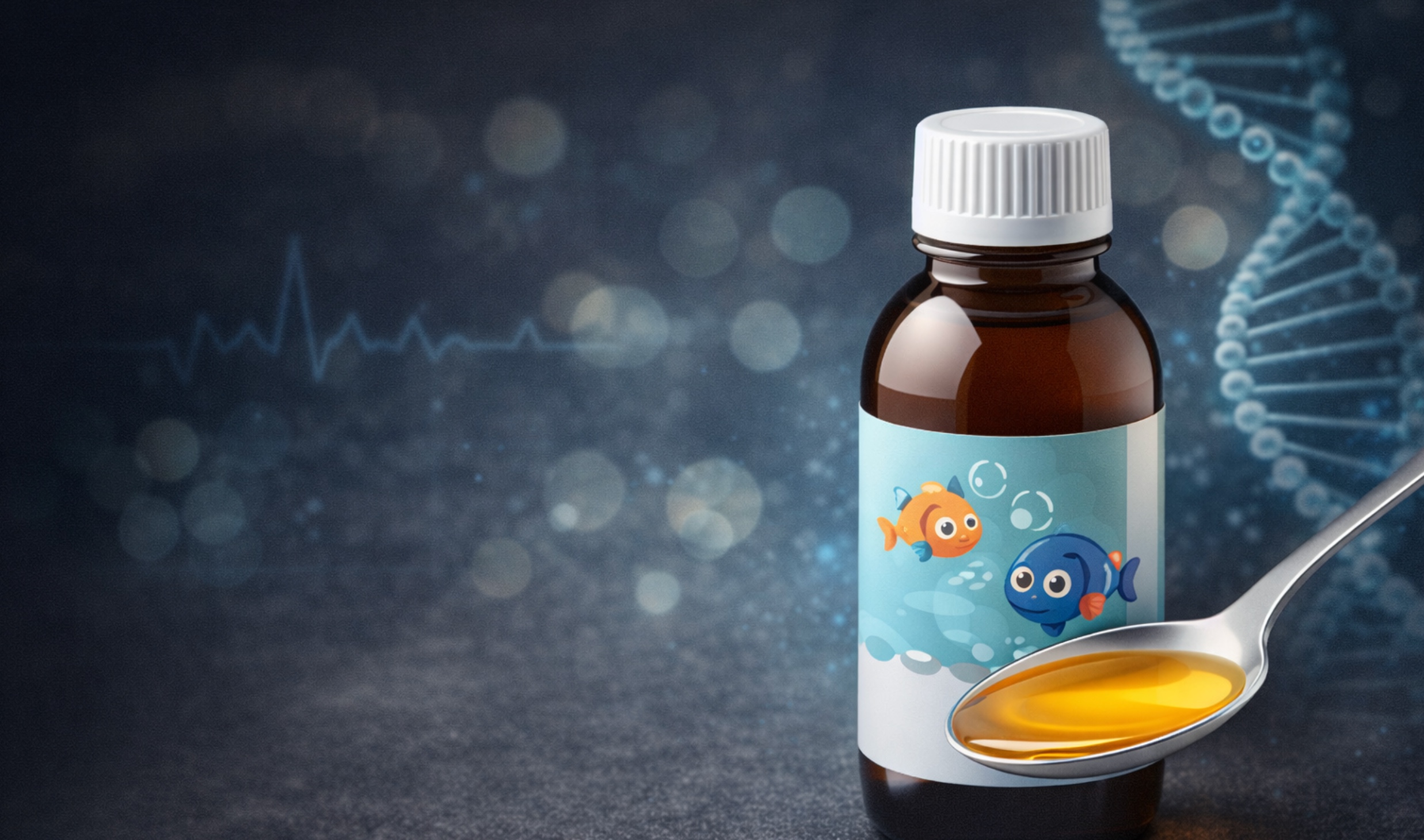 Omega 3 líquido para niños: la misma calidad nutricional en una forma más fácil de consumir